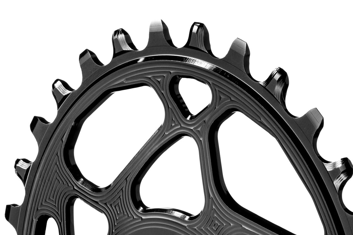 absoluteBLACK Oval Premium Race Face Cinch DM Boost (148) Narrow Wide Chainring for HG+ 12spd