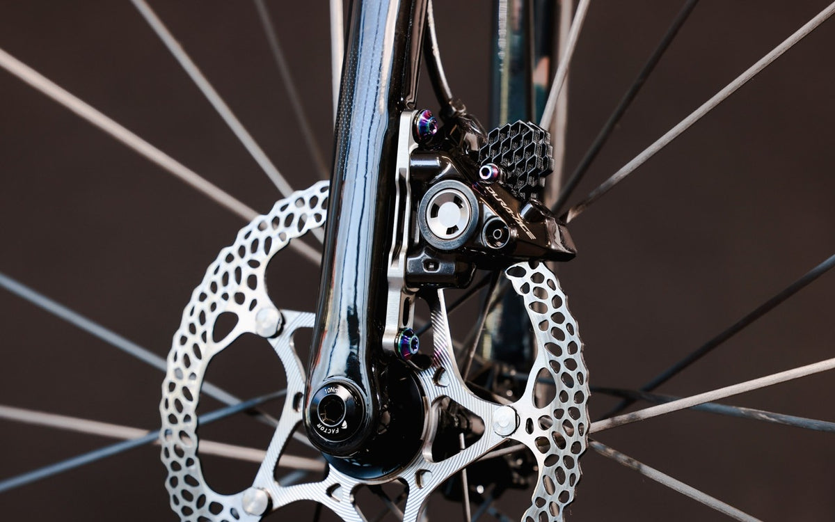 absoluteBLACK Titanium Disc Pad Retaining Bolts - Shimano Road