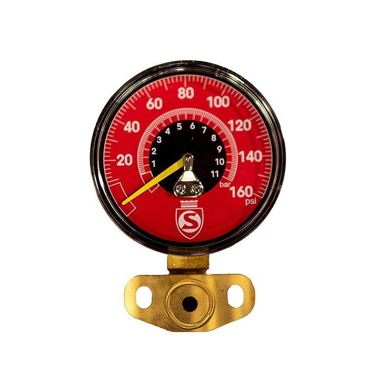 Silca SuperPista Ultimate 160psi Gauge - Red