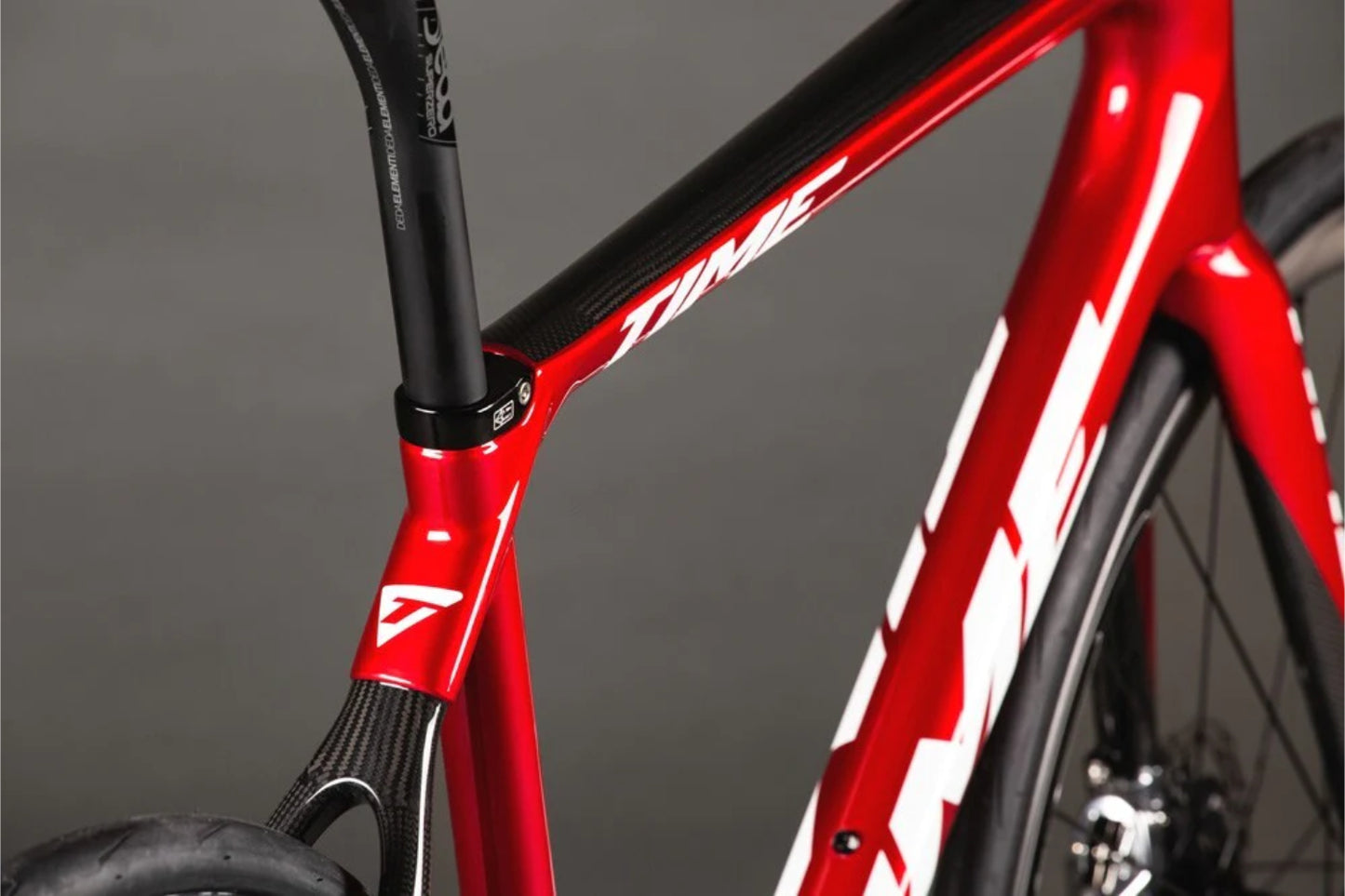 TIME Alpe D'Huez 01 Disc V12 Road Frameset Chroma Red