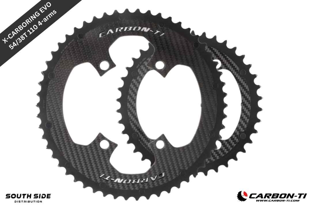 Carbon-Ti X-CarboRing EVO Chainring Set