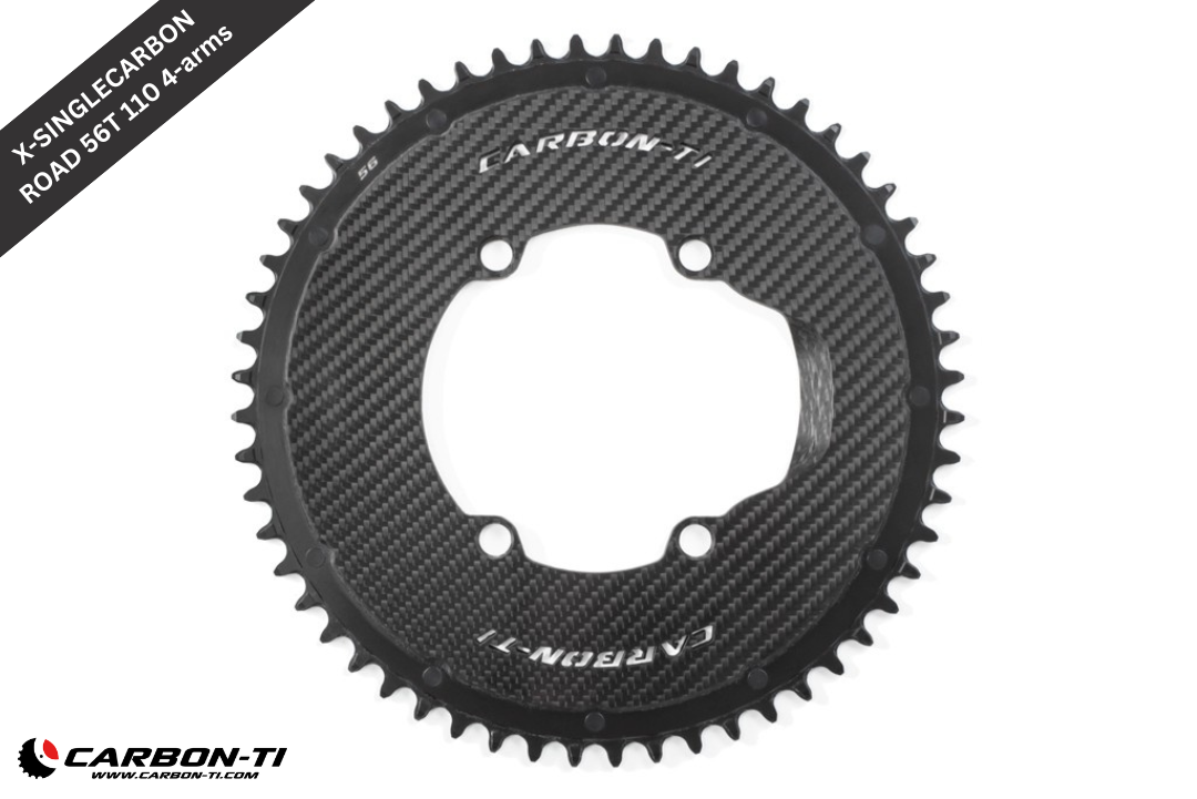 Carbon-Ti X-SingleCarbon Road 1x Chainring