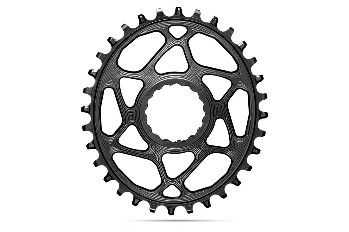 absoluteBLACK Oval Premium Race Face Cinch DM Boost (148) Narrow Wide Chainring for HG+ 12spd