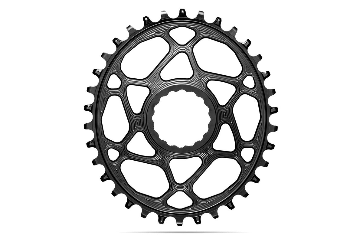 absoluteBLACK Oval Premium Race Face Cinch DM Boost (148) Narrow Wide Chainring for HG+ 12spd