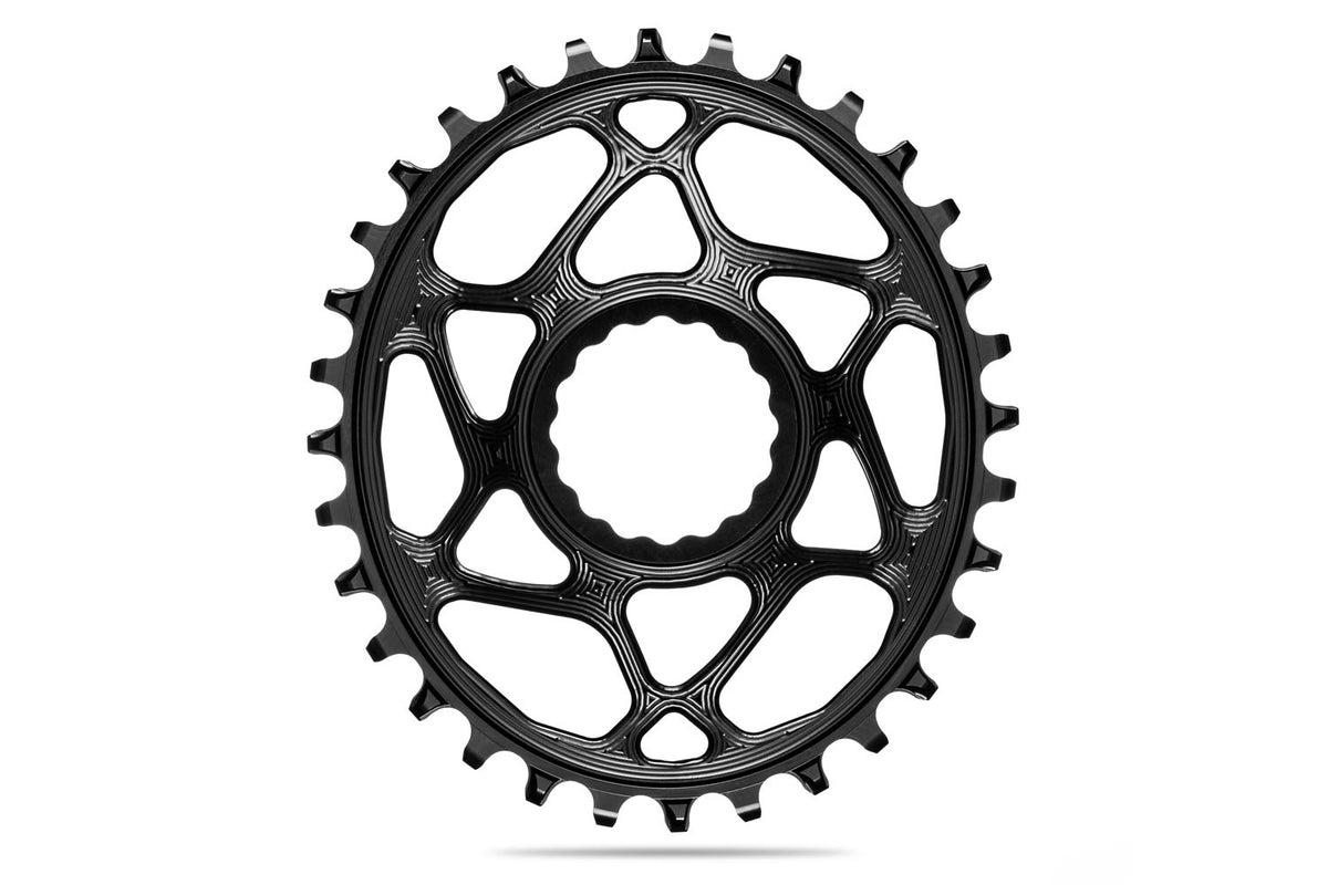 absoluteBLACK Oval Premium Race Face Cinch DM Boost (148) Narrow Wide Chainring - 6mm Offset