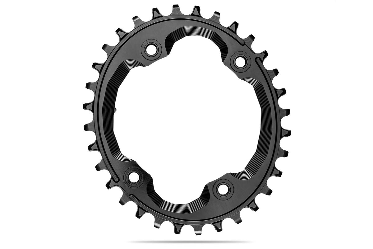 absoluteBLACK Oval Premium Shimano XTR M9000 Asymmetrical Narrow Wide Chainring