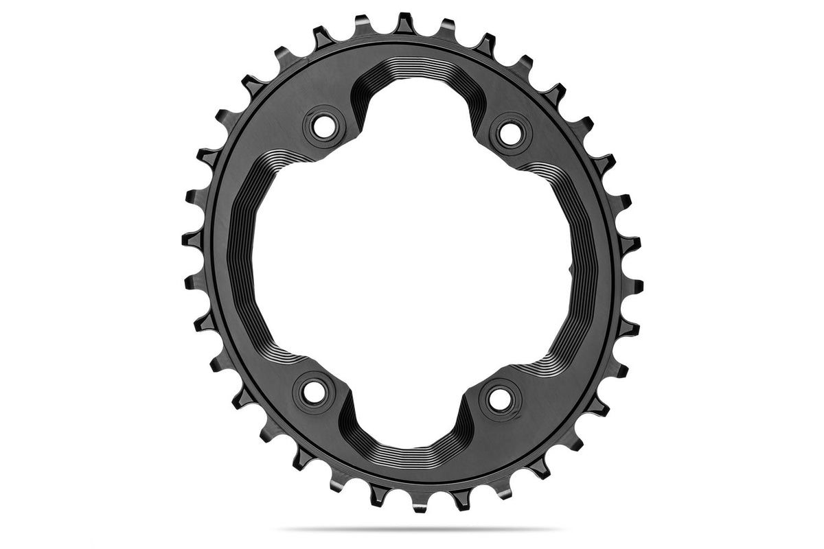 absoluteBLACK Oval Premium Shimano XTR M9000 Asymmetrical Narrow Wide Chainring