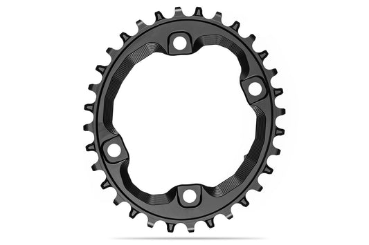 absoluteBLACK Oval Premium Shimano XT M8000/MT700 Asymmetrical Narrow Wide Chainring for HG+ 12spd