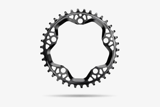 absoluteBLACK Round Premium 110BCD 5 Hole CX Narrow Wide Chainring