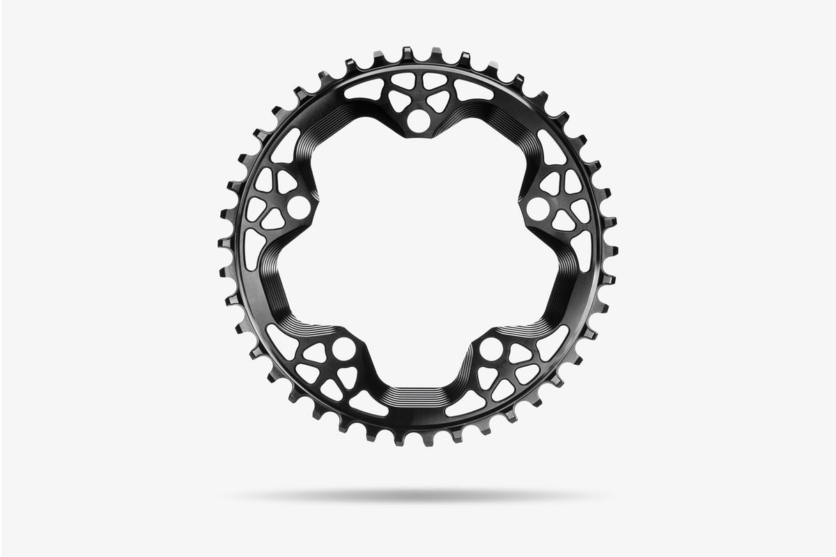absoluteBLACK Round Premium 110BCD 5 Hole CX Narrow Wide Chainring