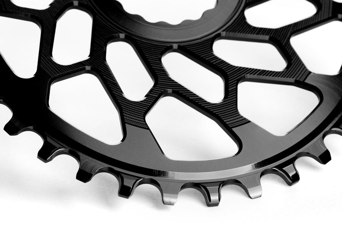 absoluteBLACK Oval Premium Easton Gravel DM Narrow Wide Chainring