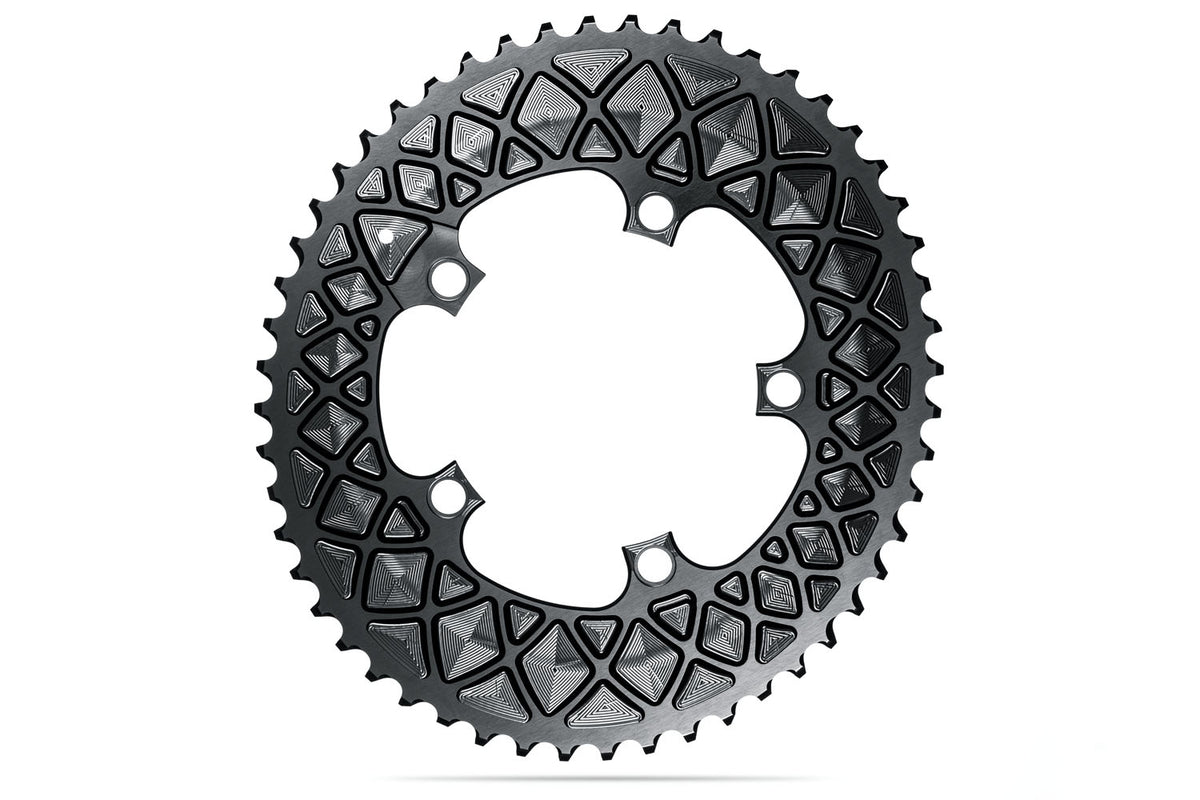 absoluteBLACK Oval Premium 110BCD 5 Hole (SRAM) 2X Chainring