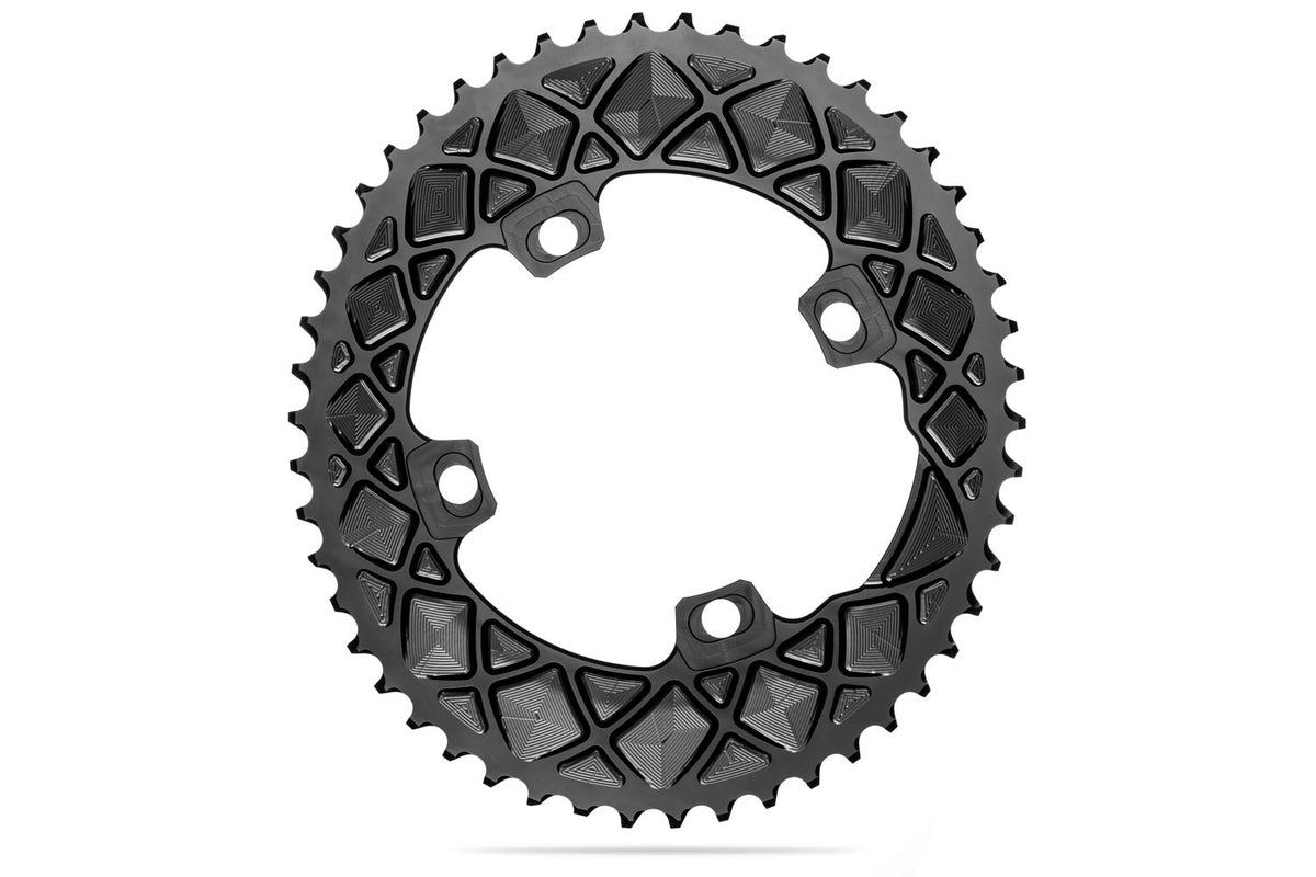 absoluteBLACK Oval Premium FSA ABS 110BCD 4 & 5(Hidden Bolt) 2X Chainring