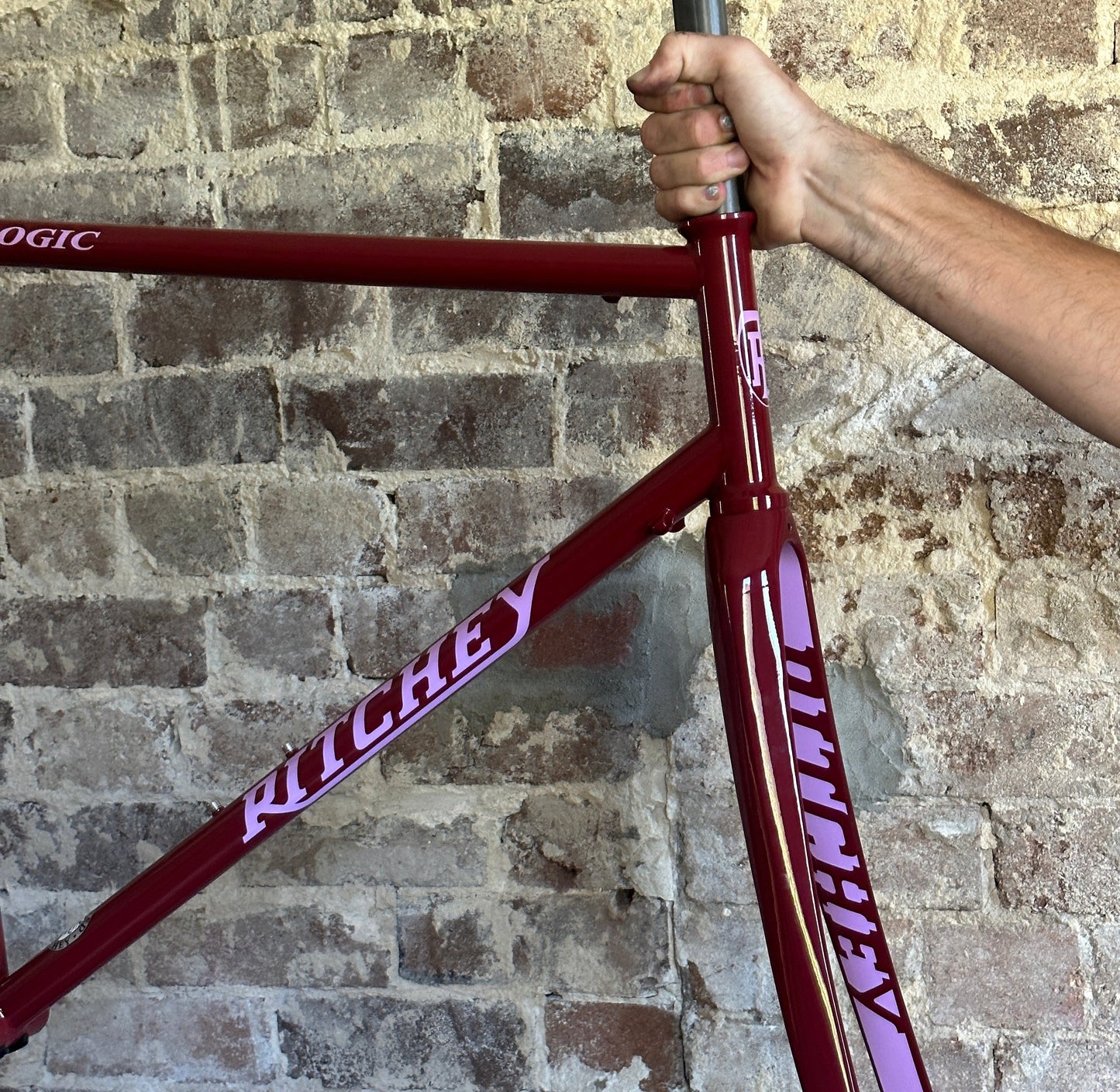 Ritchey Road Logic Rim Frameset - Red