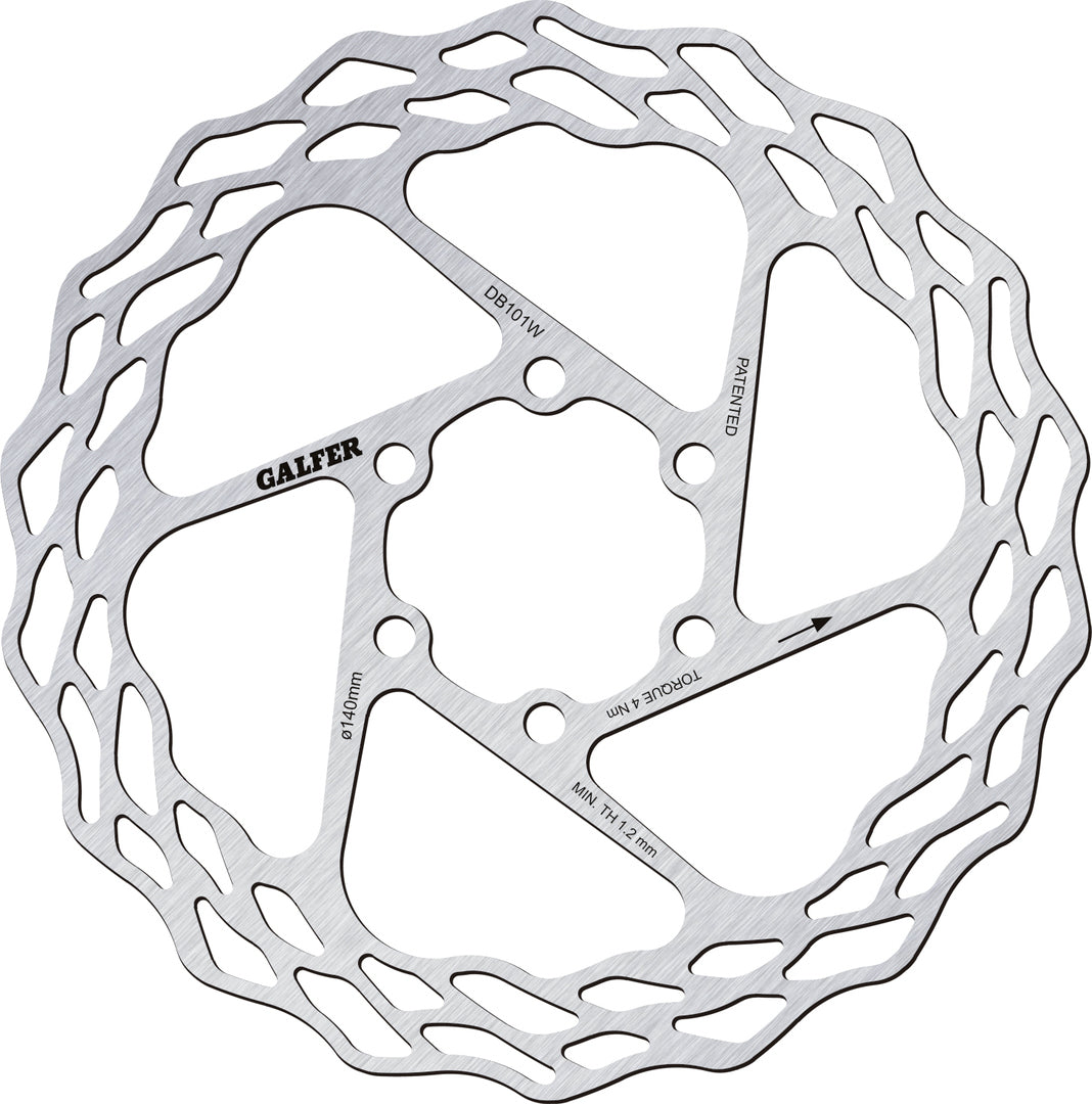 Galfer Disc Wave Road 6-Bolt Rotor