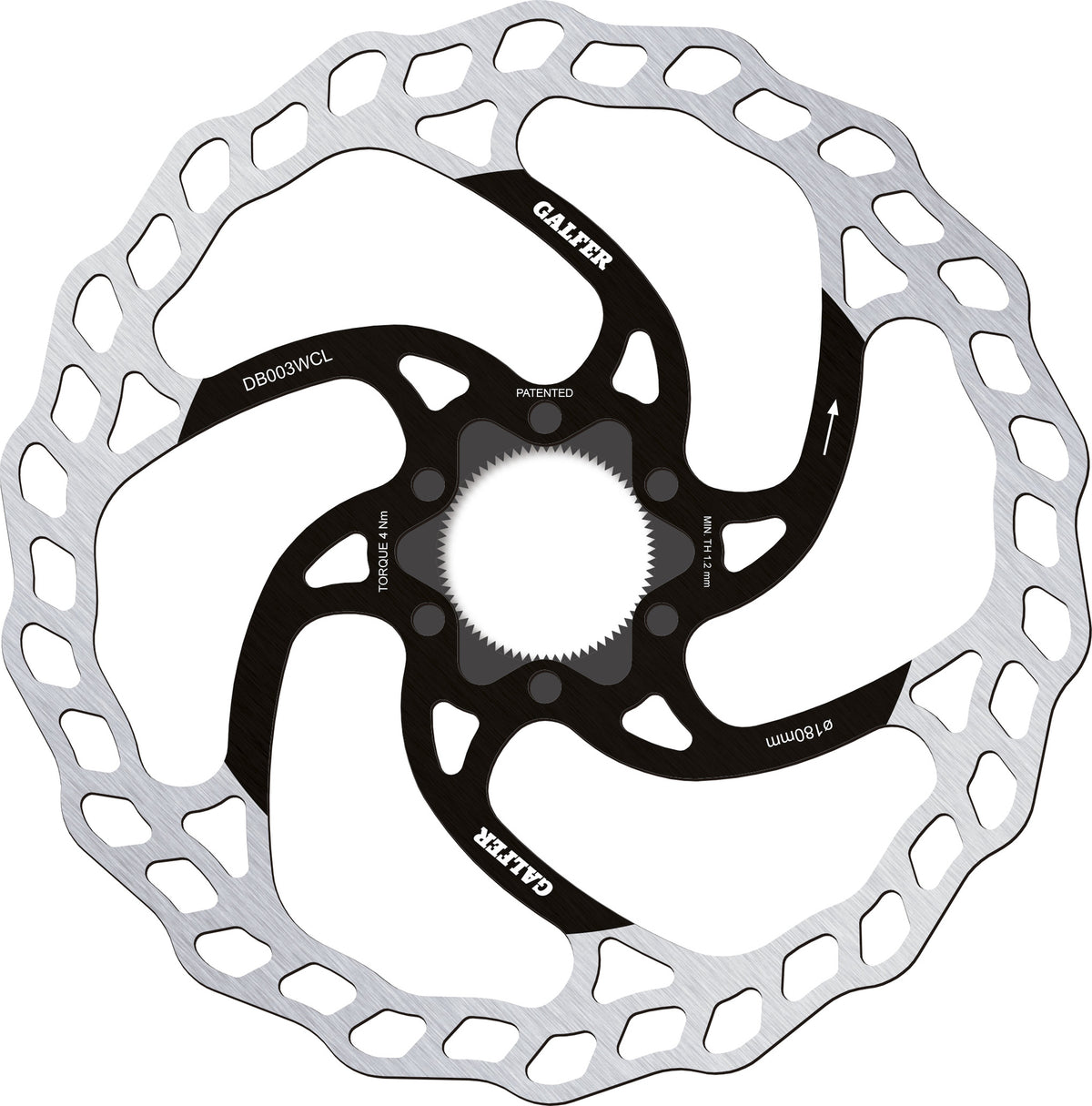 Galfer Disc Wave Centre Lock Rotor 1.8mm