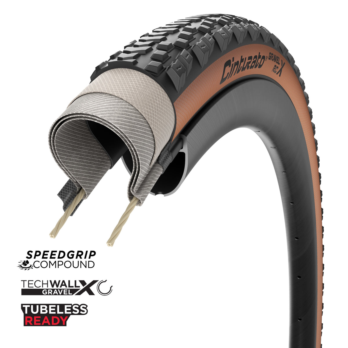 Pirelli Cinturato Gravel RC-X Classic TLR 700 x 40c