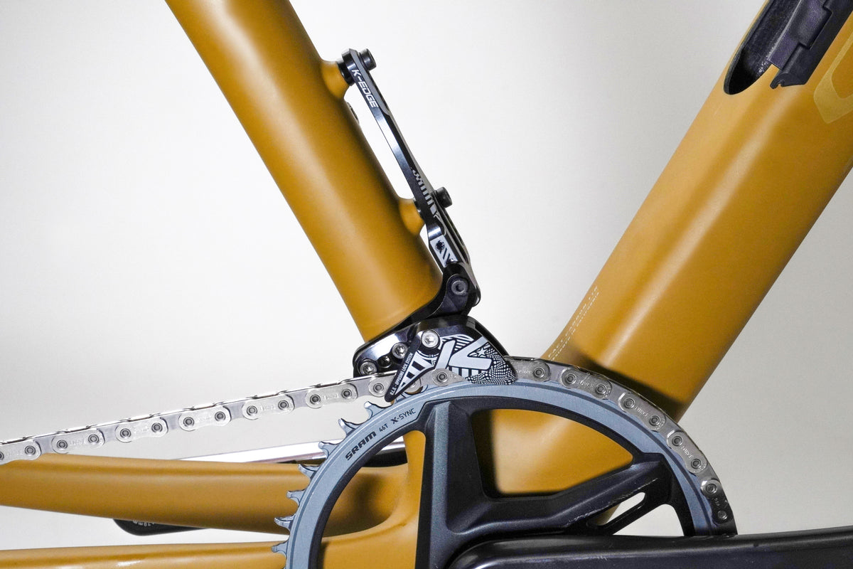 K-Edge RACE W Chain Guide - Bottle Cage Mount