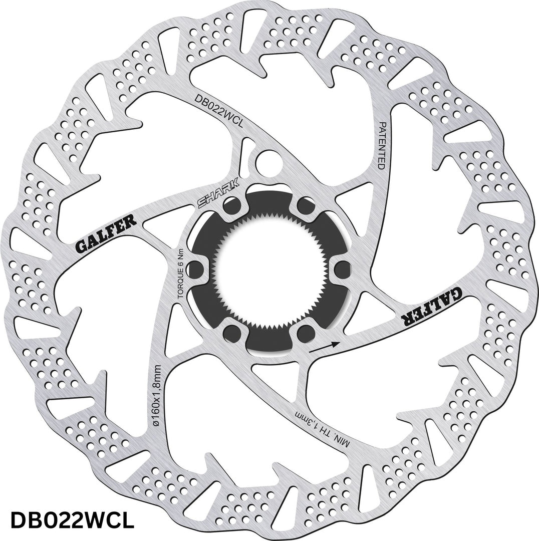 Galfer Disc Shark XC Rotor 160mm 1.8mm