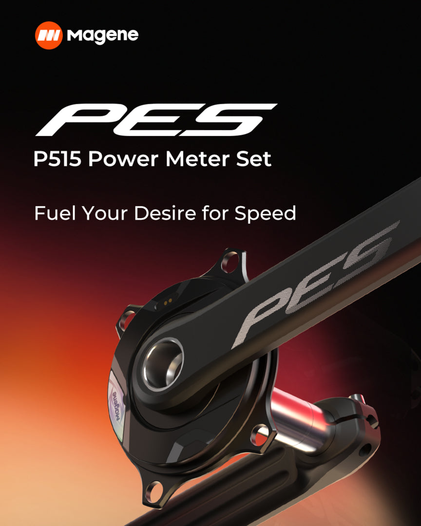 Magene PES P515 Power Meter Crankset (inc. 24mm Spindle)
