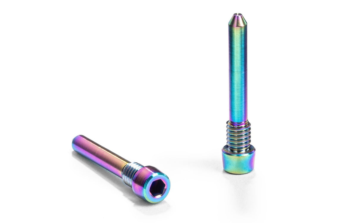 absoluteBLACK Titanium Disc Pad Retaining Bolts - Shimano Road