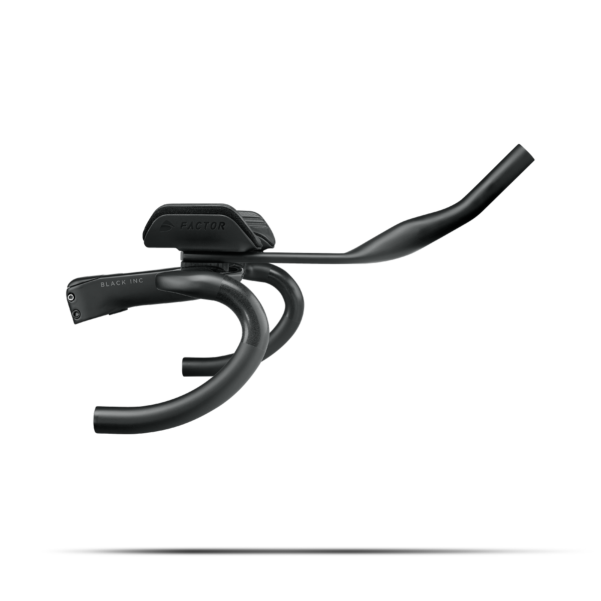 Black Inc Integrated Aero Barstem With Extensions - AB03