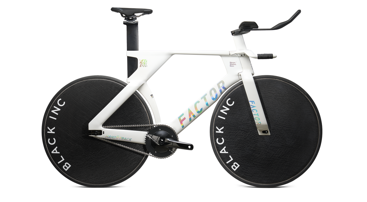 Factor HANZŌ Track - Frameset - White Chrome