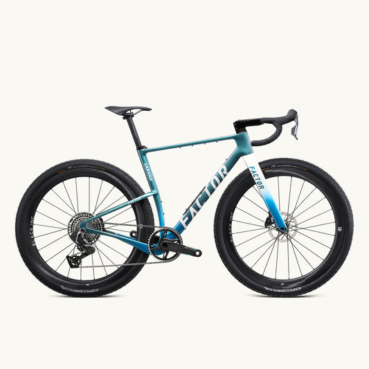 Factor SARANA Rigid - Frameset - Cyan Blue
