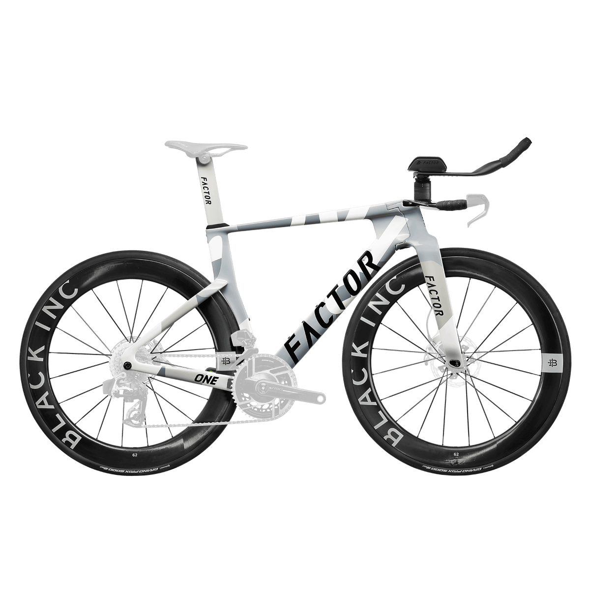 Factor ONE SP - Frameset - Nimbus Grey