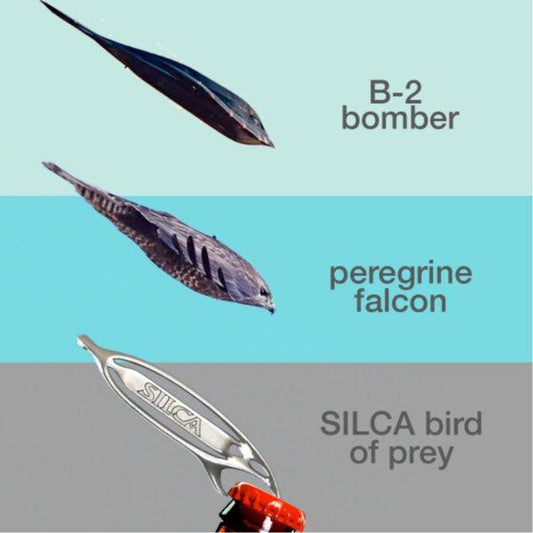Silca 3DP Titanium Bird of Prey Bottle Opener