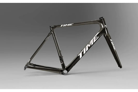 TIME Alpe D'Huez Disc Road Frameset Gloss V21 Carbon/White