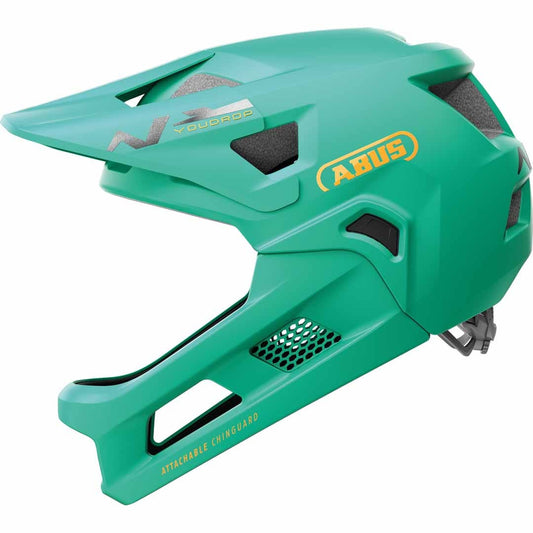 ABUS YouDrop FF Full-Face MTB Helmet - Sage Green, S