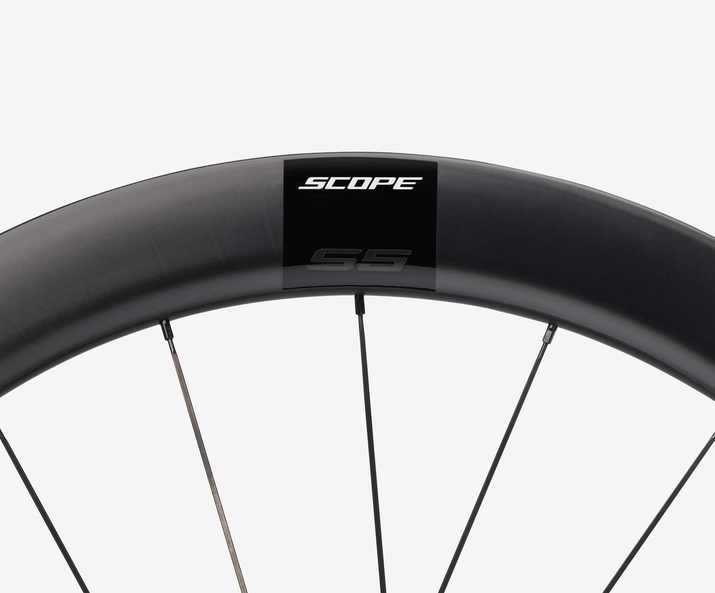 Scope S5 Carbon Road Tubeless Disc Wheelset - Black