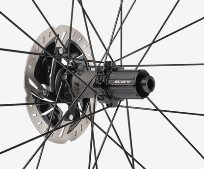 Scope S4 Carbon Road Tubeless Disc Wheelset - Black