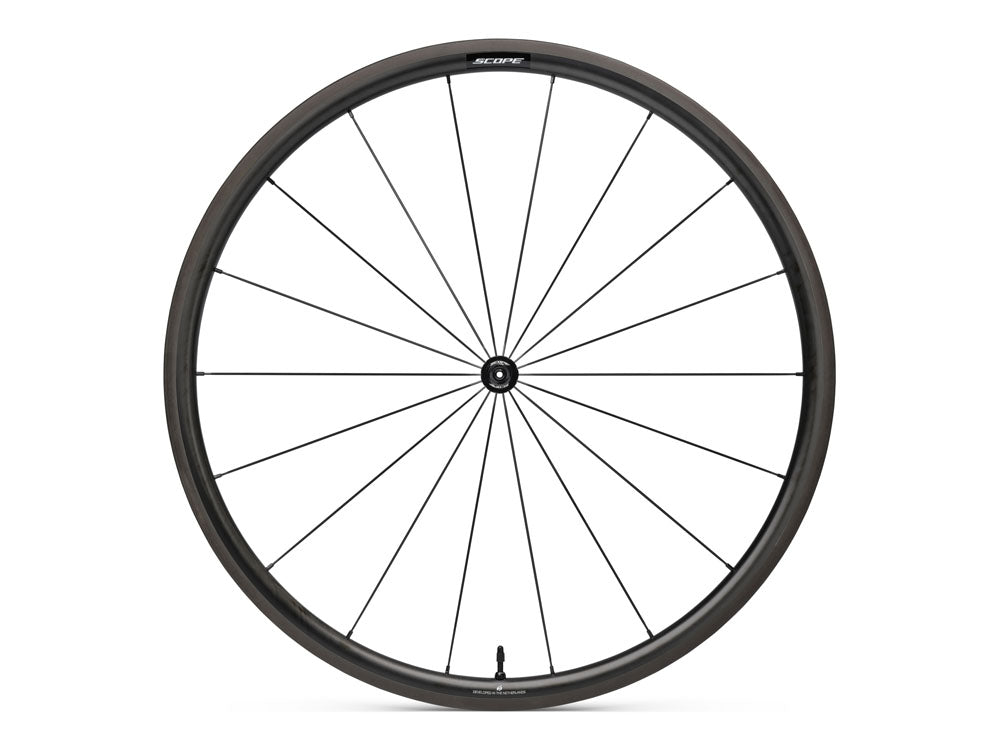 Scope S3 Carbon Road Rim Wheelset - Black