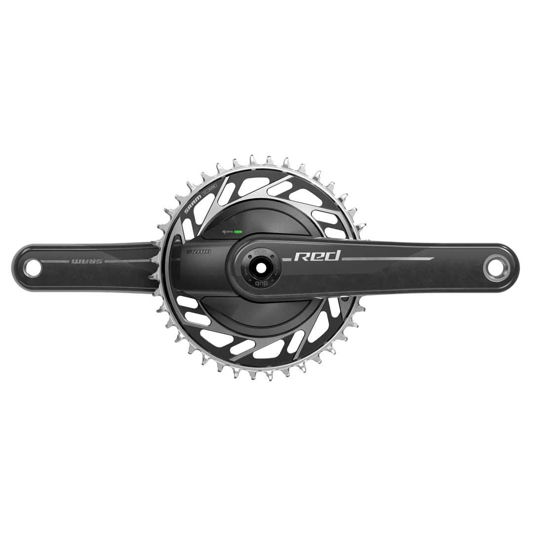 SRAM Red E1 AXS XPLR 1x Power Meter Crankset DUB Wide 172.5mm - 42T Thread Mount