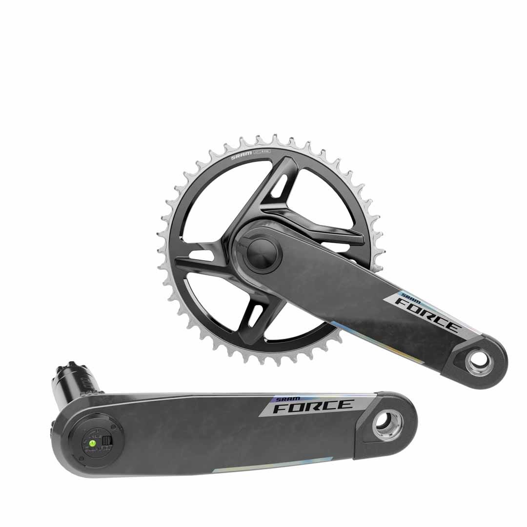 SRAM Force E1 AXS XPLR 1x Power Meter Crankset DUB Wide 165mm - 42T Direct Mount