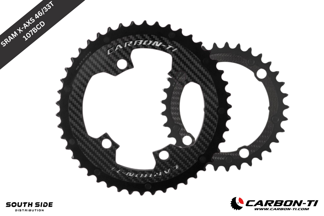 Carbon-Ti X-CarboRing X-AXS Chainring Set