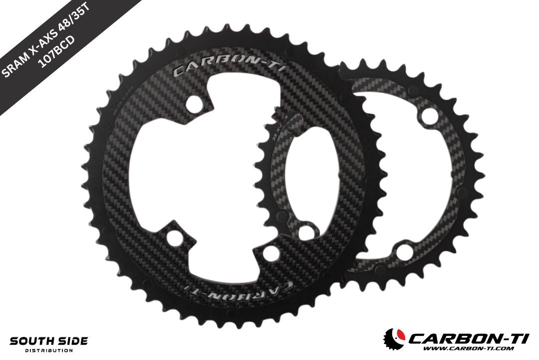 Carbon-Ti X-CarboRing X-AXS Chainring Set