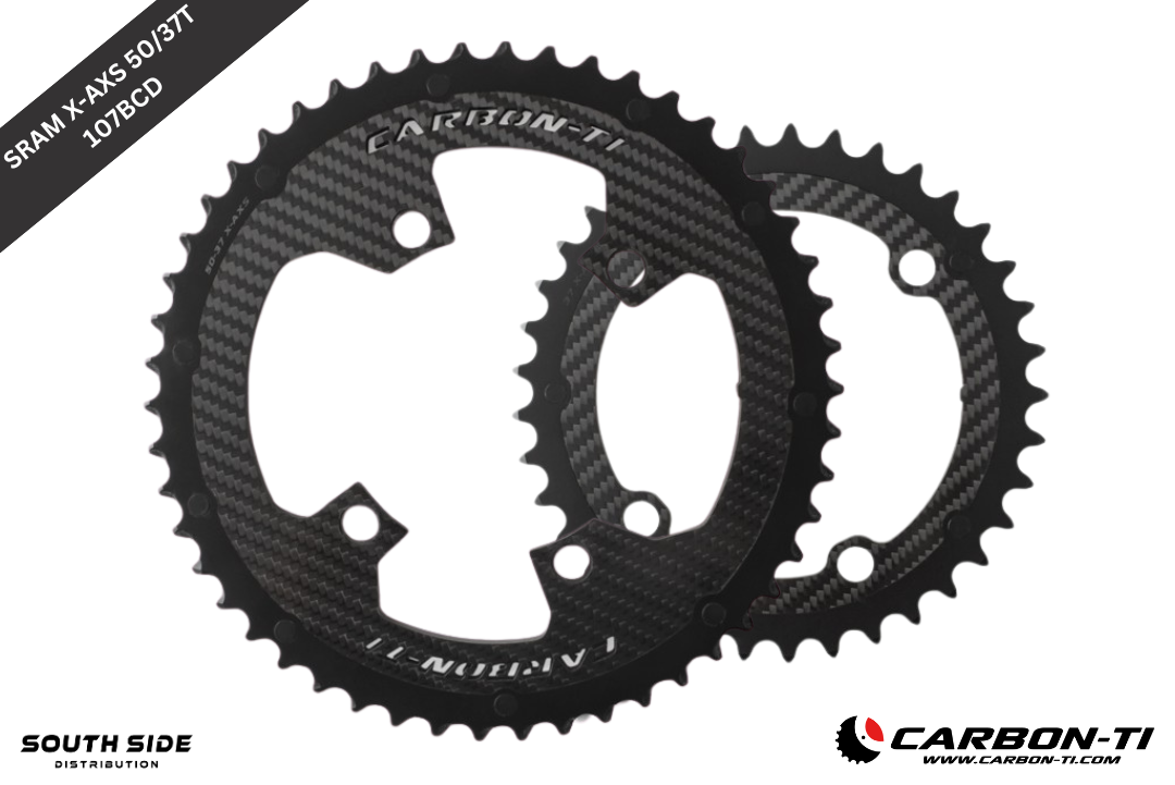 Carbon-Ti X-CarboRing X-AXS Chainring Set
