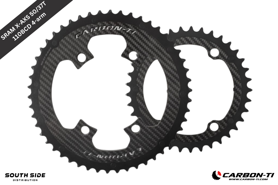 Carbon-Ti X-CarboRing X-AXS Chainring Set