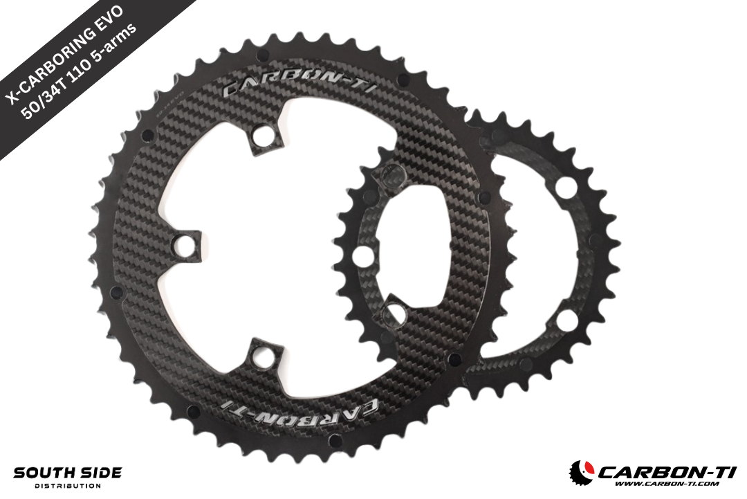 Carbon-Ti X-CarboRing EVO Chainring Set