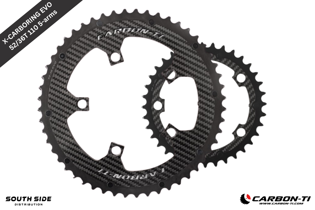 Carbon-Ti X-CarboRing EVO Chainring Set