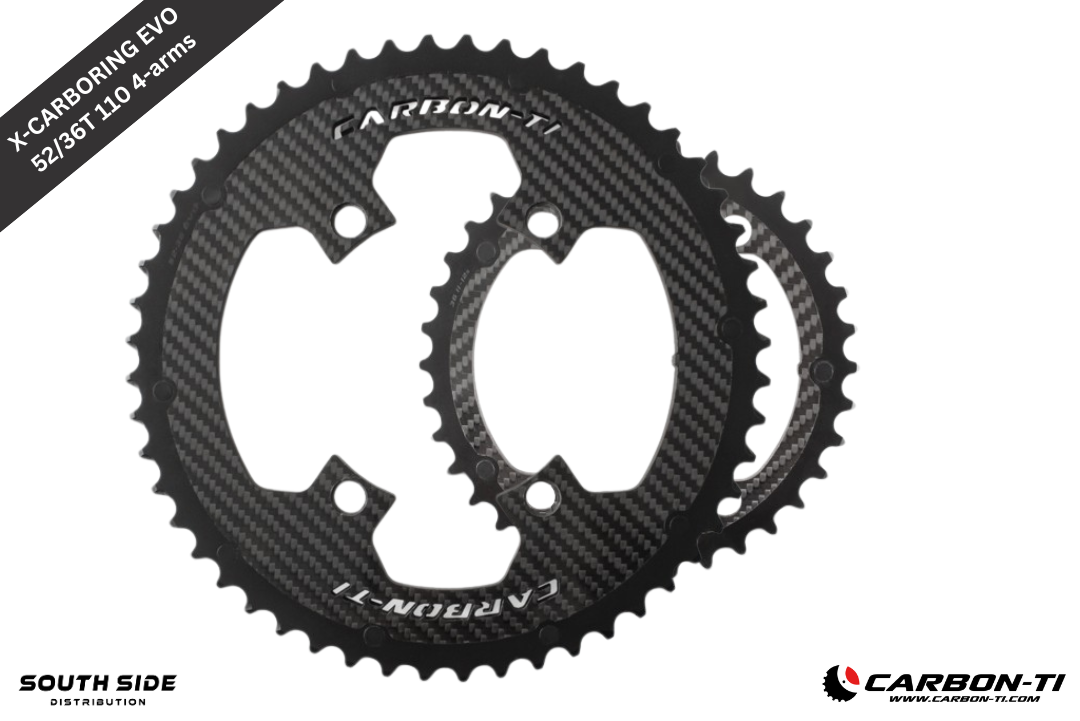 Carbon-Ti X-CarboRing EVO Chainring Set