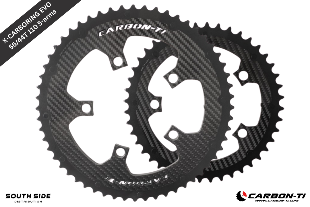 Carbon-Ti X-CarboRing EVO Chainring Set