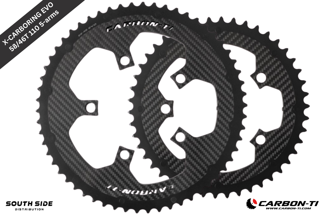 Carbon-Ti X-CarboRing EVO Chainring Set