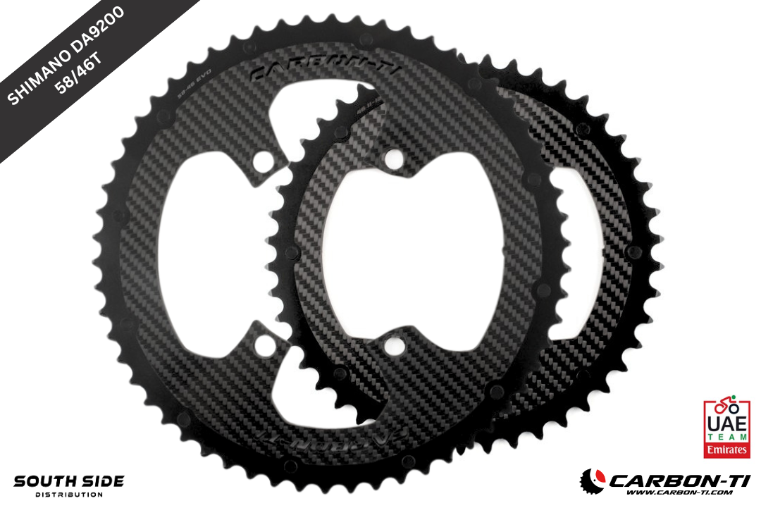 Carbon-Ti X-CarboRing EVO Chainring Set