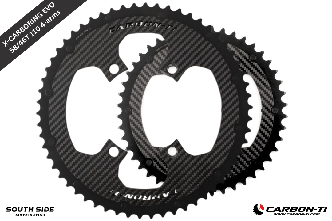Carbon-Ti X-CarboRing EVO Chainring Set