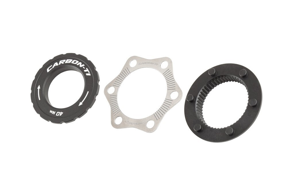 Carbon-Ti X-Rotor Centre Lock Adapter Kit