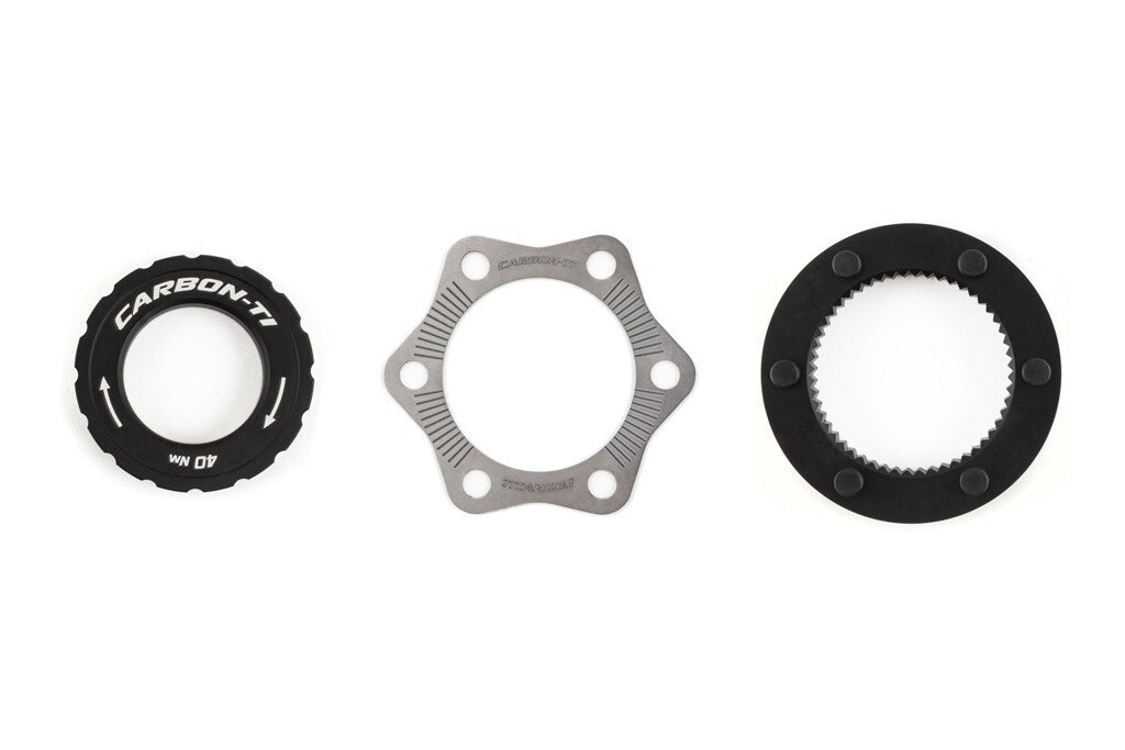 Carbon-Ti X-Rotor Centre Lock Adapter Kit